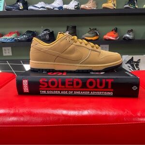 NIKE DUNK LOW SE WHEAT SIZE 10.5 NEW NO BOX